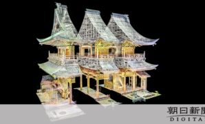 デジタル技術で骨組みまで「見える化」　福井・永平寺の仏殿や山門